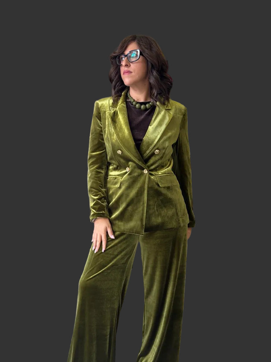 Tailleur velluto operá