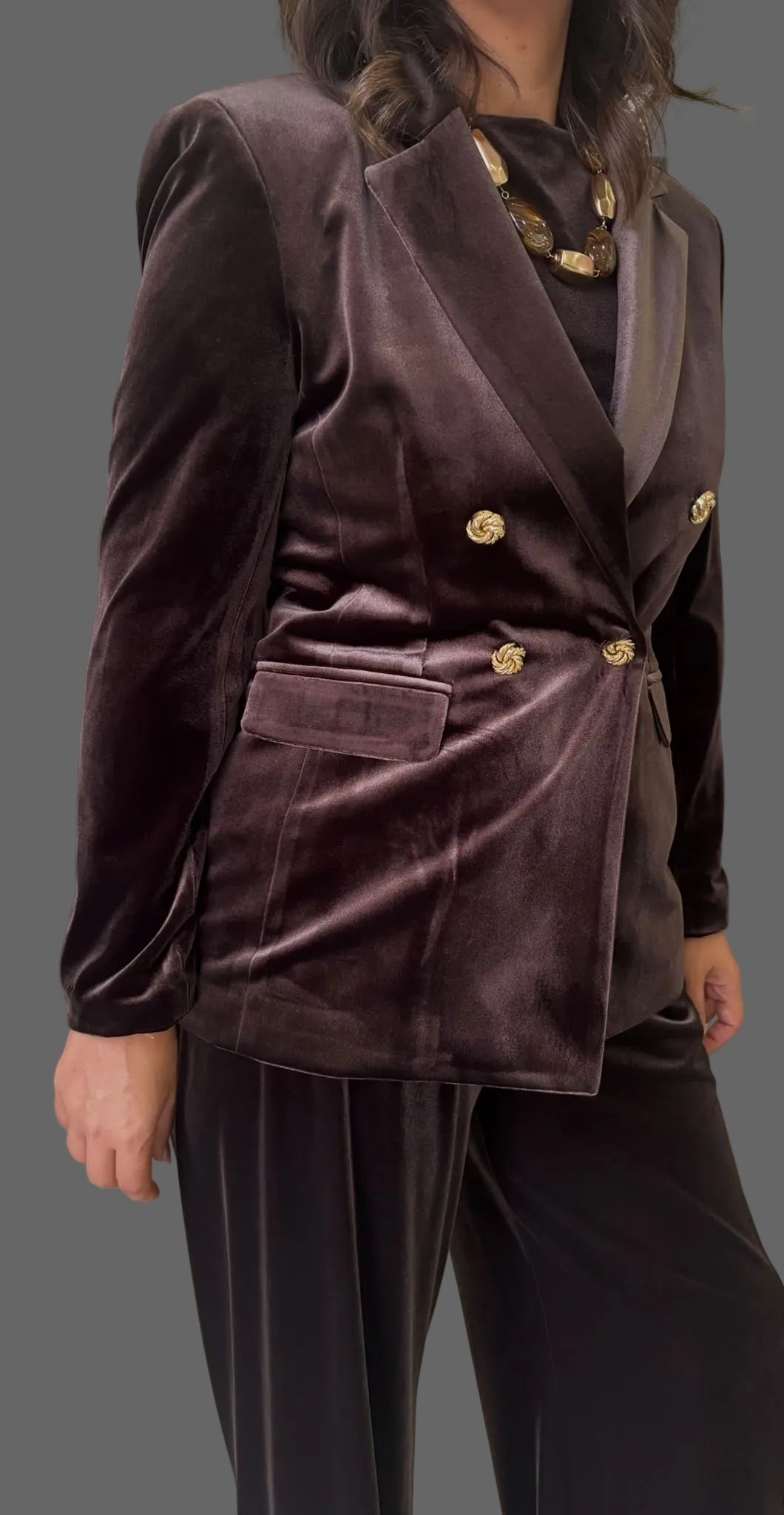 Tailleur velluto operá