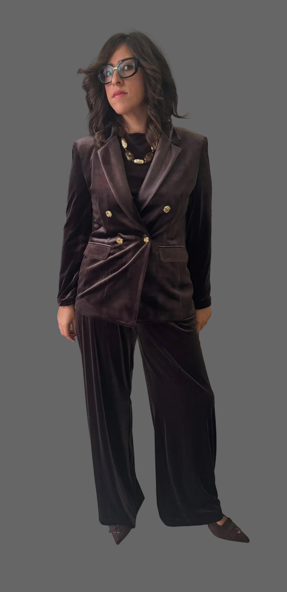 Tailleur velluto operá